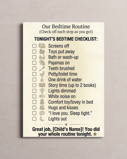 The Calm Bedtime System